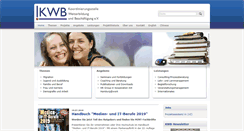 Desktop Screenshot of kwb.de